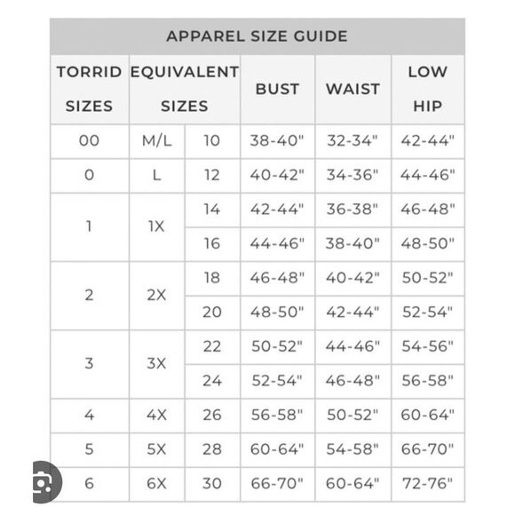 Torrid Denim Chambray Button Down Sz 6X - Picture 7 of 7